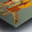 Original vintage poster from 1930 for Mont Revard in Savoie, France Metal print