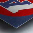 1978 Arizona Wildcats Football Helmet Art Metal print