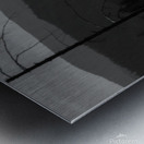 Mountainscape B&W Metal print