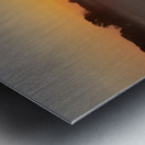 Scenic Grassland Sunrise Metal print