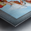 Mishap At Gate 14 by Gil Elvgren Vintage Xzendor7 Old Masters Reproductions Impression metal