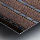 Former factory in Leipzig Metal print