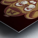 Vintage Minnesota Golden Gophers Art Metal print