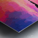 Sunset Boat Dock Metal print