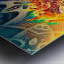 Color Splash Metal print