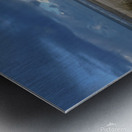 Beach in winter Metal print