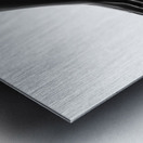 Nude bodyscape on white 03 Metal print