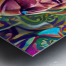 The Hippie Guy Metal print