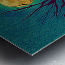 Full Moon Honor Tree Metal print