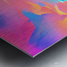 Rainbow Sailing Metal print