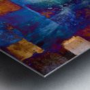 Abstract Energy Metal print