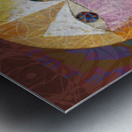 Big Head I Metal print