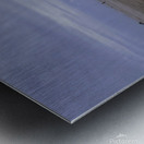 Winter beach in France Metal print