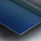 Beach cabins in Normandy Metal print