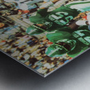 1975 Retro Michigan State Football Art Poster Metal print