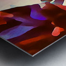 1983 Nike Basketball Shoe Art Metal print