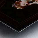 A Pensive Moment by Gustave Jacquet Remastered Xzendor7 Classical Fine Art Old Masters Reproductions Metal print