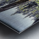 A Day on the Lake Metal print