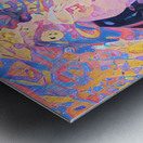 Lavender Geisha Metal print