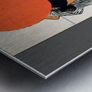 Vintage travel poster for Monte Carlo Beach Metal print