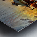 Ft. Myers Pier Abstract Metal print