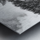 BW Serenity Found in the Alps of Switzerland 3 of 3   HC Stanek   Rare Limited Edition Metal print