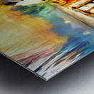 Naples Pier Painted Photography Art  Metal print