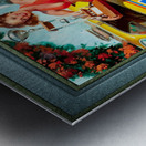 1st Place by Gil Elvgren Remastered Vintage Retro Xzendor7 Art Reproductions Metal print