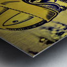 Vintage 1940s Cal Bear Art Metal print