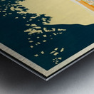 Visit Palestine travel poster Metal print