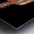 1985 Larry Bird Free Throw  Metal print