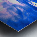 ocean rainbow clouds Impression metal