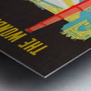 The Wonderful Land India Travel Poster Metal print