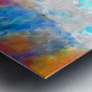 Naples Pier Soft Watercolor Style Metal print