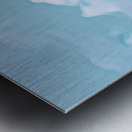 TROPICAL TURQUOISE SEA Metal print