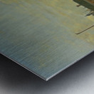 Dutch cityscape with figures Metal print