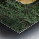 Scottish Bull - square Metal print