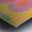 Myrna s Heart Metal print