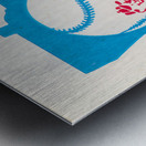 Vintage Minnesota Twins Art Print Metal print