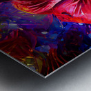 Spiritual Chakra Hibiscus  Metal print