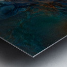 Old Blue Eyes Wolf Metal print