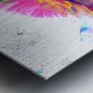 Purple Pink Pretty Fish Metal print