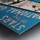 1909 Stars of the National Game Baseball Art Metal print