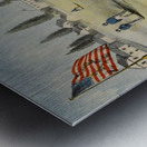 1860 Baseball Art Rochester New York Metal print