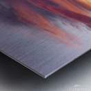 Red Kachemak Sky Metal print
