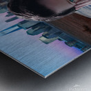 Swim Metal print