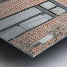 City Apartment Entrance Metal print