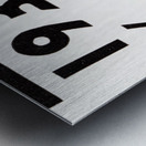 1932 Varsity Football Art Metal print