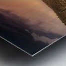 Desert lightning Metal print