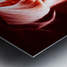 Antelope Canyon Heart Metal print